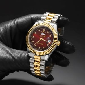Rolex Oyster Perpetual Datejust Two Tone Automatic Watch